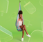 hamaca para sentarse al aire libre 24in x 43in